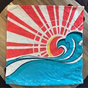 16in x 16in Sun & Surf Accent Throw Pillow Case